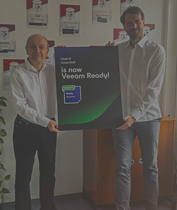 Open-E JovianVHR Achieves the Veeam Ready Repository Status