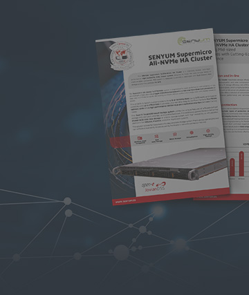SENYUM Supermicro All-NVMe HA Cluster