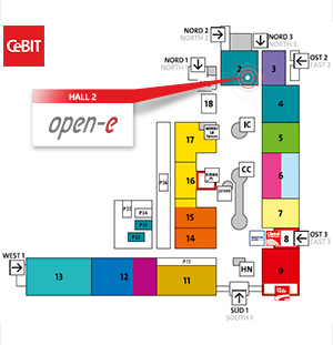 CeBIT map