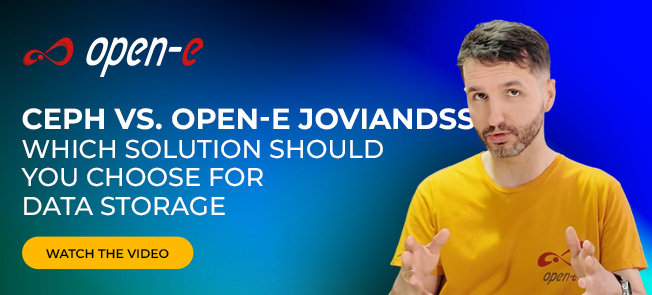 Watch Now: Ceph vs. Open-E JovianDSS