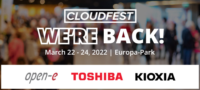 Open-E at cloudFest 2022