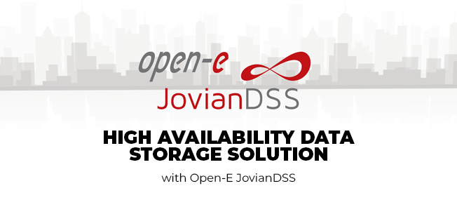 High Availability Data Storage Solutions with Open-E JovianDSS