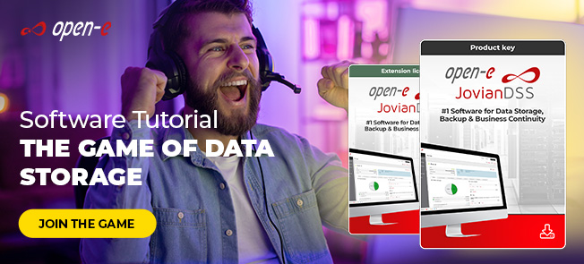 Open-E JovianDSS Explainer: The Game of Data Storage