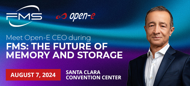 Meet Open-E CEO Kristof Franek at FMS 2024!