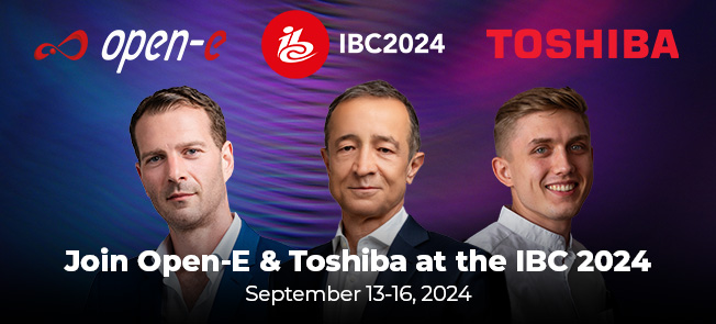 Discover Data Innovations at IBC2024 with Open-E & Toshiba