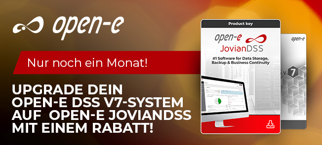 1 month left till Open-E DSS V7 End-of-Life