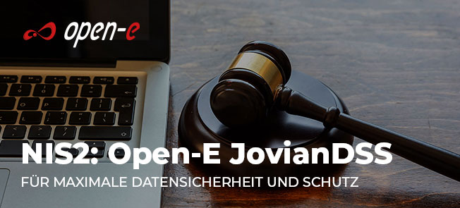 NIS2 und Open-E JovianDSS