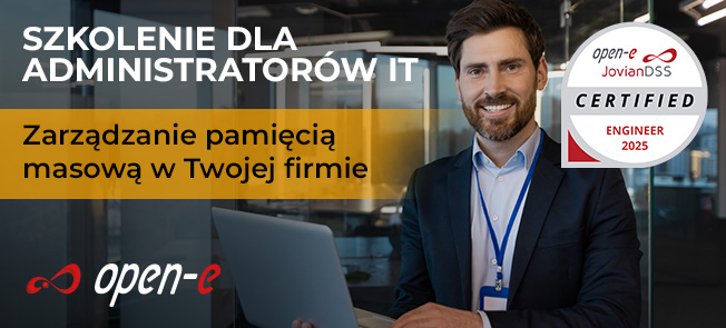 Open-E Certified Engineer - polskie szkolenie