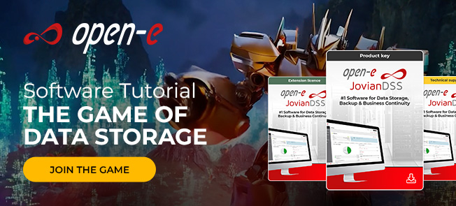 Open-E JovianDSS Explainer: The Game of Data Storage