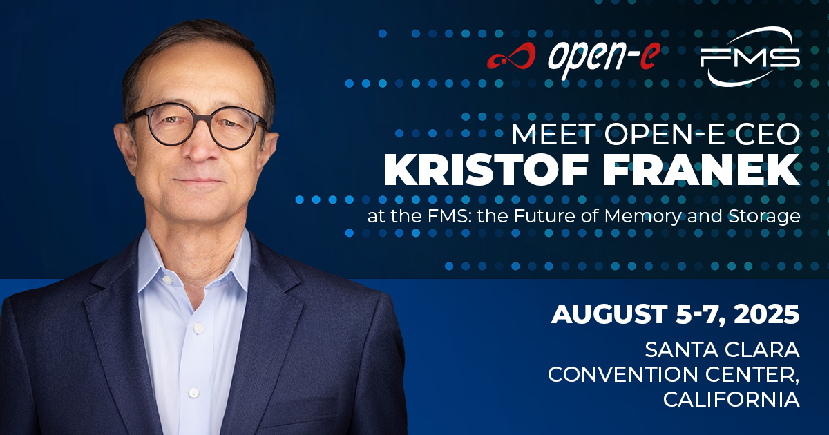 Open-E at FMS 2024 | Meet with our CEO!
