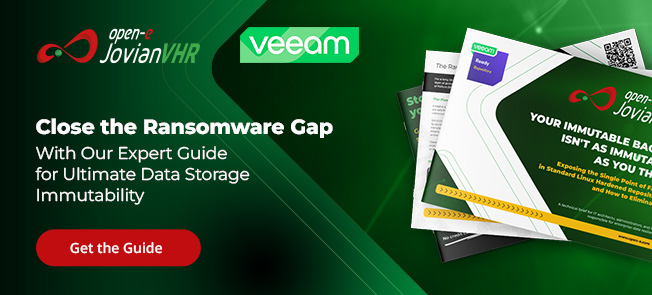 How to Achieve Immutability with Open-E