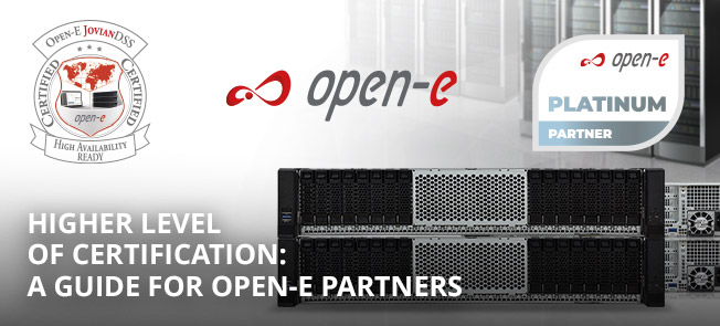 Certification Process with Open-E