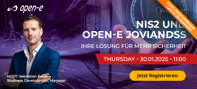 Open-E JovianDSS Webinar: NIS2 verstehen und mit Open-E JovianDSS umsetzen