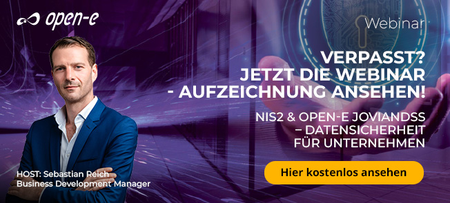 Open-E JovianDSS Webinar: NIS2 verstehen und mit Open-E JovianDSS umsetzen
