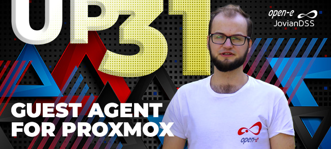 Guest Agent for Proxmox - Open-E JovianDSS Up31 Tutorial