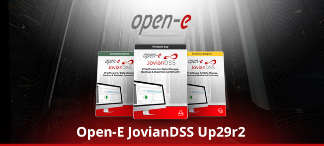 Open-E JovianDSS up29r2 Update