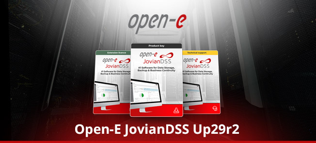 Open-E JovianDSS up29r2 Update