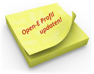 Open-E Profil updaten!