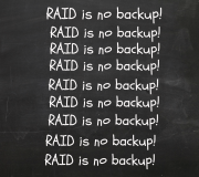 RAID is no backup