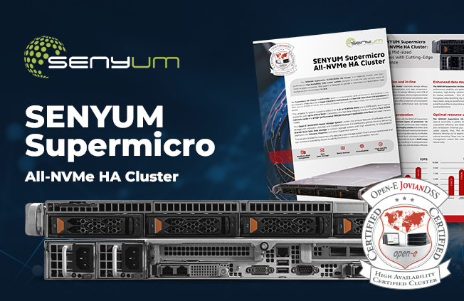 New Certified All-NVMe Cluster