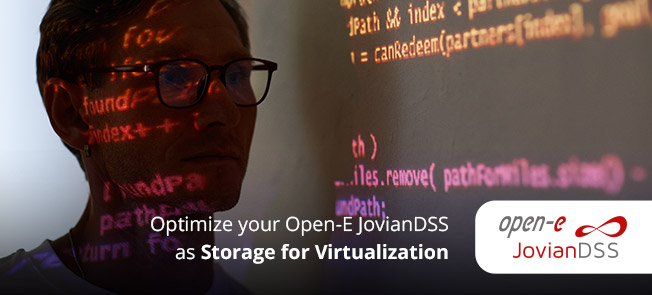 Open-E as storage for virtualization