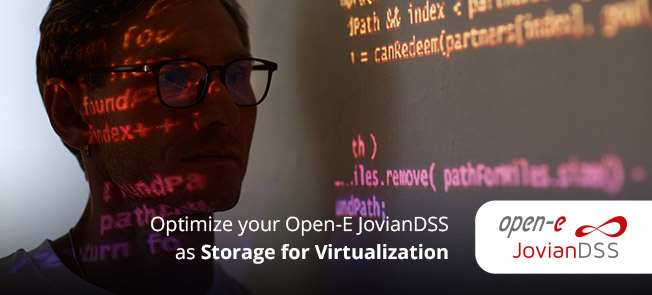 Open-E as storage for virtualization