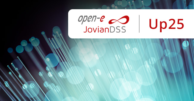 Open-E JovianDSS update 25