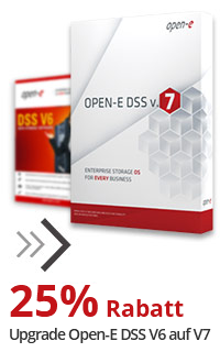 Upgrade auf Open-E DSS V7