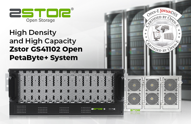 Zstor GS41102 Open PetaByte+ System
