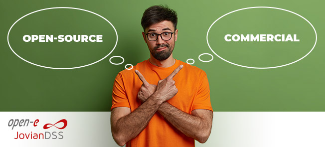 Commercial vs open-source software