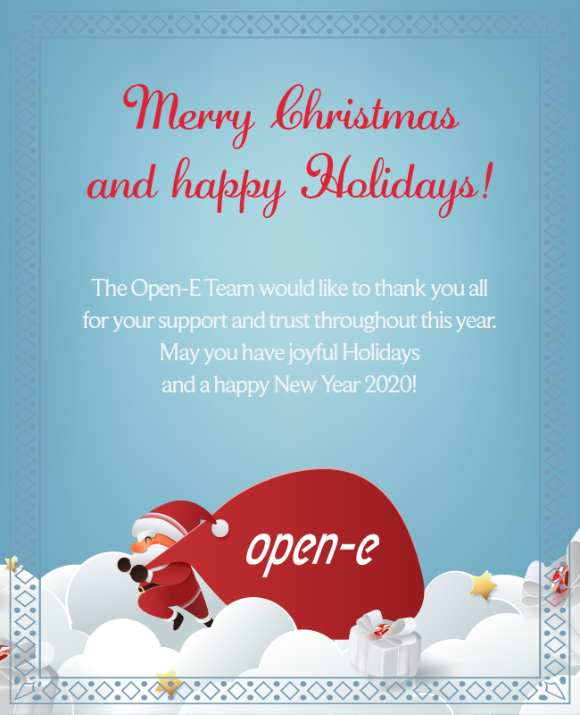 Merry Christmas from the Open-E Team