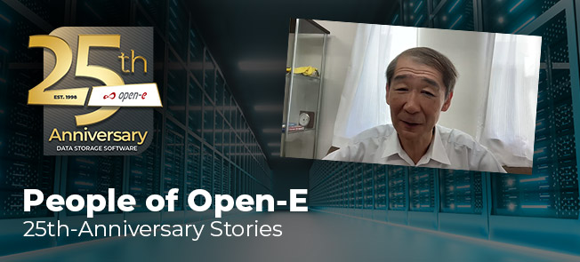 Open-E’s Director of Sales in Japan