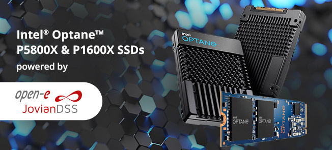 KIOXIA FL6 NVMe™ SSDs powered by Open-E