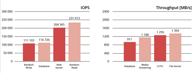 IOPS & Throughput graph