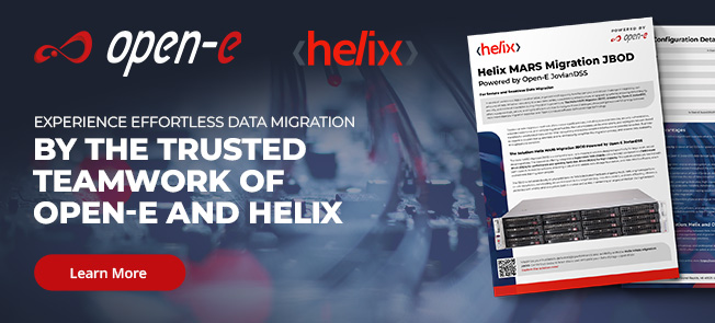 Helix MARS Migration JBOD Powered by Open-E JovianDSS