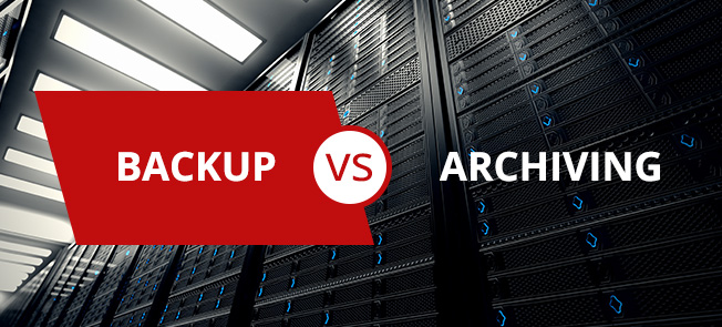 Backup vs. Archiving Blog Article