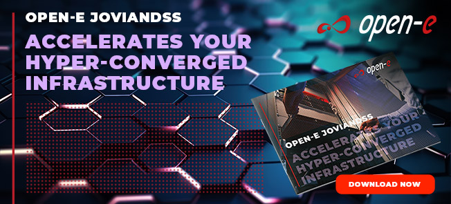 Open-E Accelerates Your Hyper-Converged Infrastructure