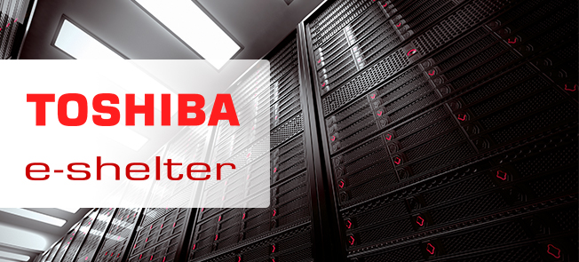 Toshiba, e-shelter and Open-E Case Study