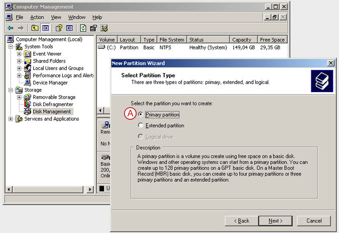 Connect to a DSS V6 iSCSI Target volume from a MS Windows - Initialize the disk from iSCSI target - pic 17