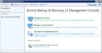 Asynchronous volume replication of VMware Virtual Machines with DSS and Acronis Backup and Recovery software Solution for VMware, Acronis Backup and Recovery and DSS V6