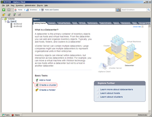 Manual for VMware, VMotion and DSS V6