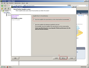 Manual for VMware, VMotion and DSS V6
