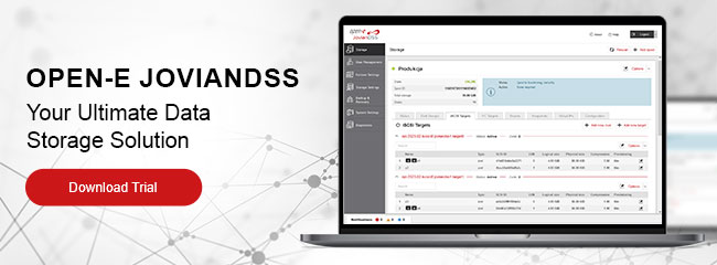 Download Open-E JovianDSS Free Trial!