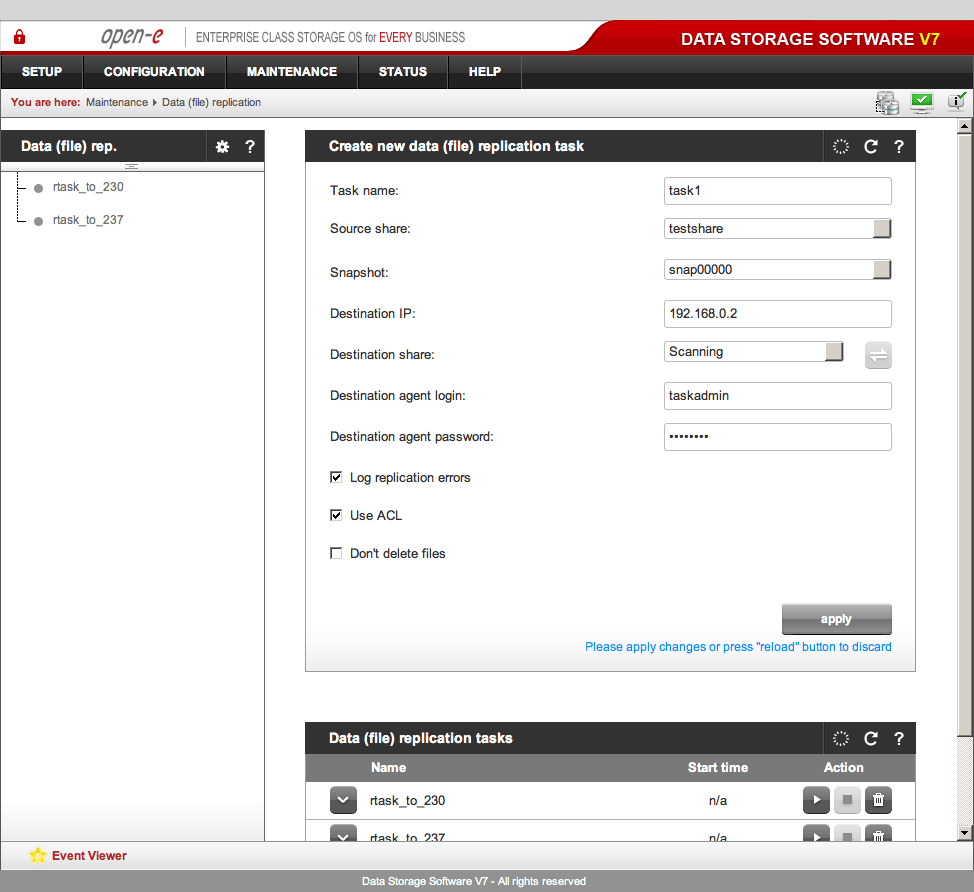 DSS V7 - Data Safety - screen 03