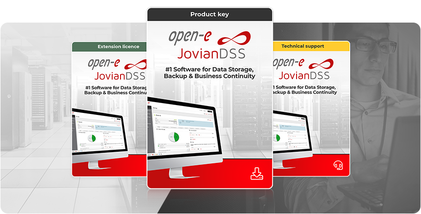 Open-E JovianDSS - #1 Software for Data Storage, Backup & Business Continuity