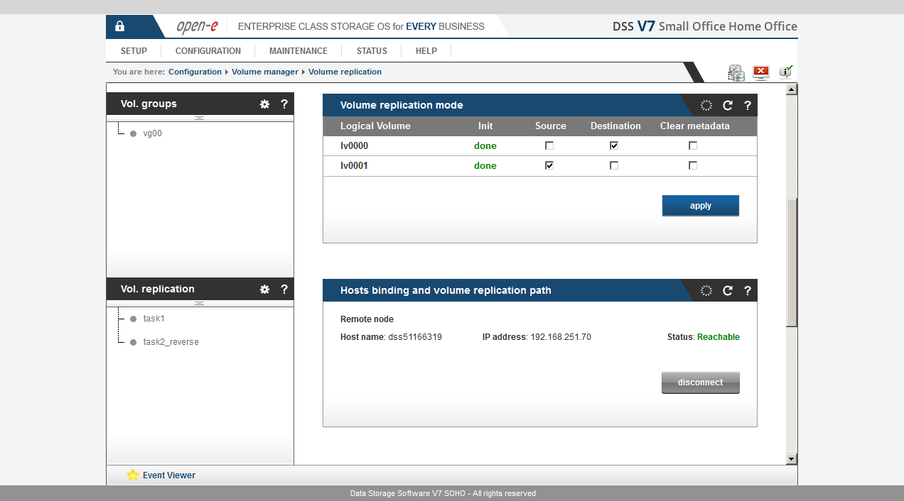DSS V7 SOHO - Data Safety 1/4