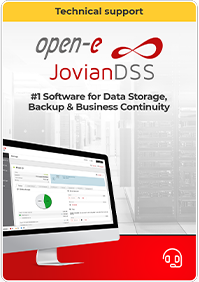 Open-E JovianDSS Technical Support license