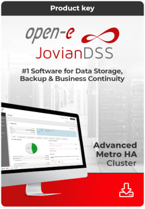 Open-E JovianDSS non-shared storage cluster'