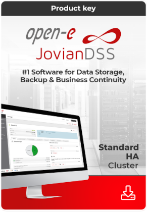 Open-E JovianDSS shared storage cluster