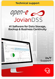 Open-E JovianDSS Technical Support license
